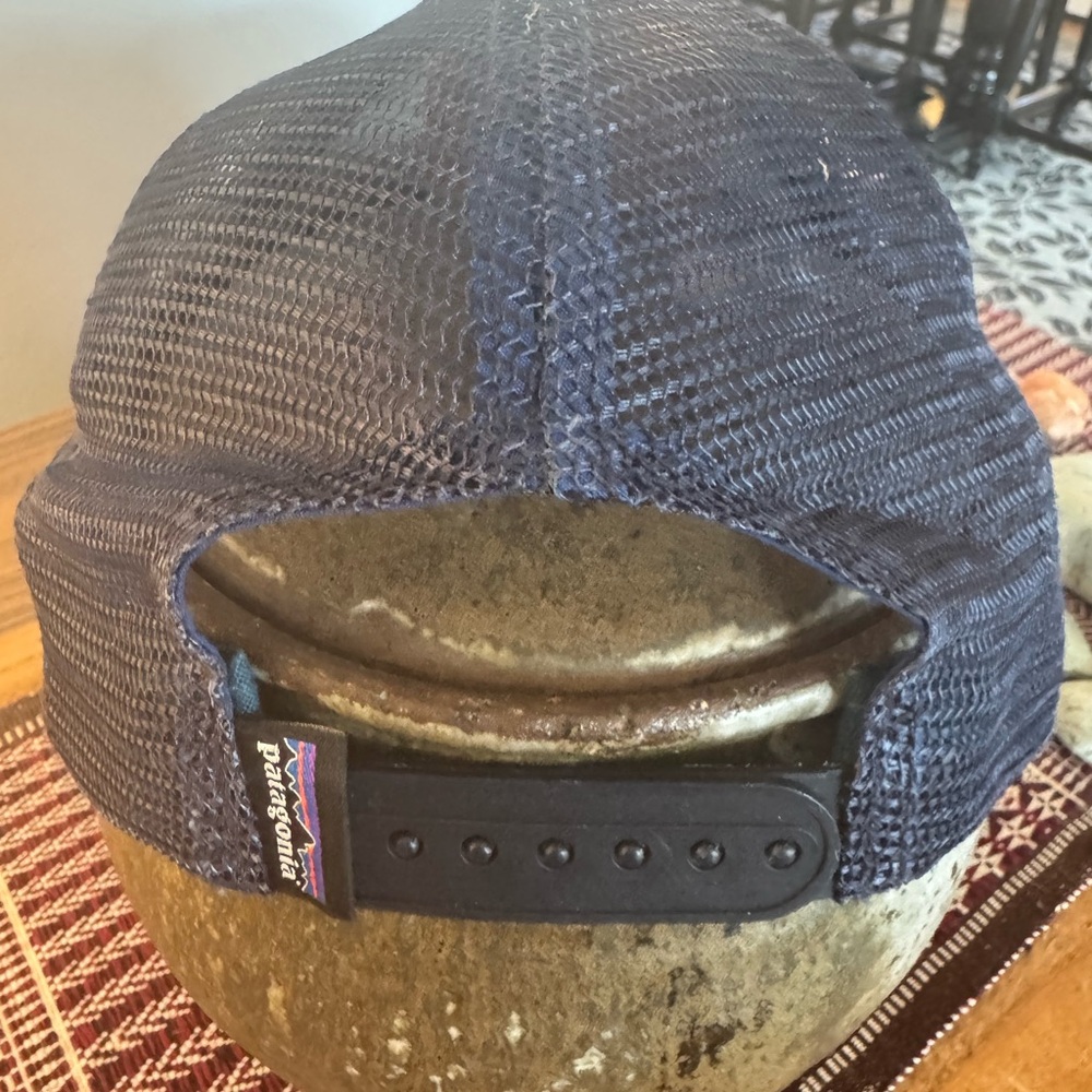 Patagonia Navy and Teal Trucker Hat - Picture 3 of 6